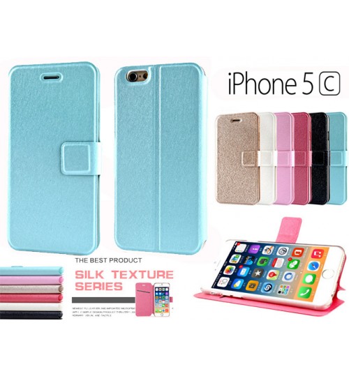 iPhone 5c case luxury slim flip case+combo