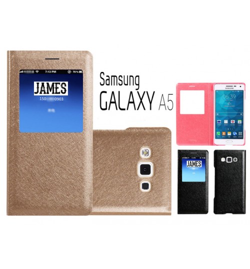 Galaxy A5  case luxury view window Samsung case