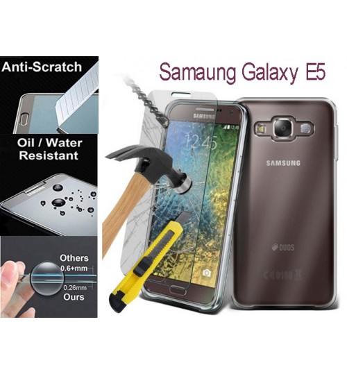 Galaxy E5  tempered Glass Protector Film Samsung