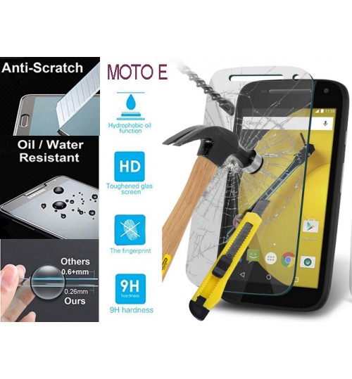 Moto E Tempered Glass Screen Protector Film