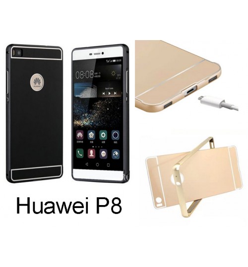 Huawei P8 ultra thin metal bumper case+Comb