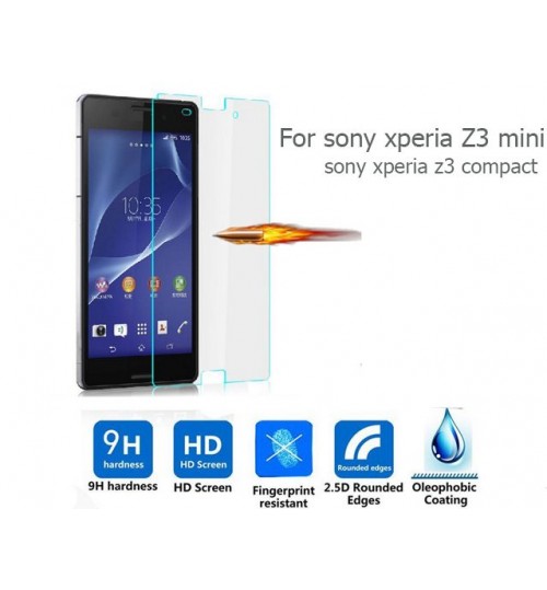 Sony Z3 Compact Mini Tempered Glass Protector Film