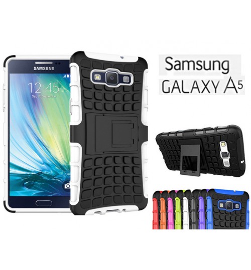 Galaxy A5 Case Heavy Duty Hybrid Kickstand Combo