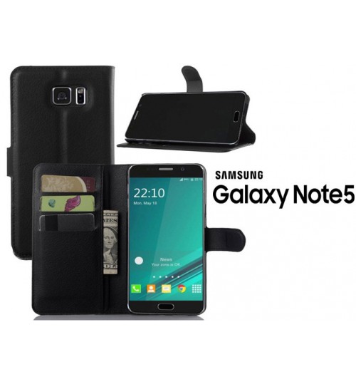 Samsung Galaxy Note 5 case Wallet leather cover
