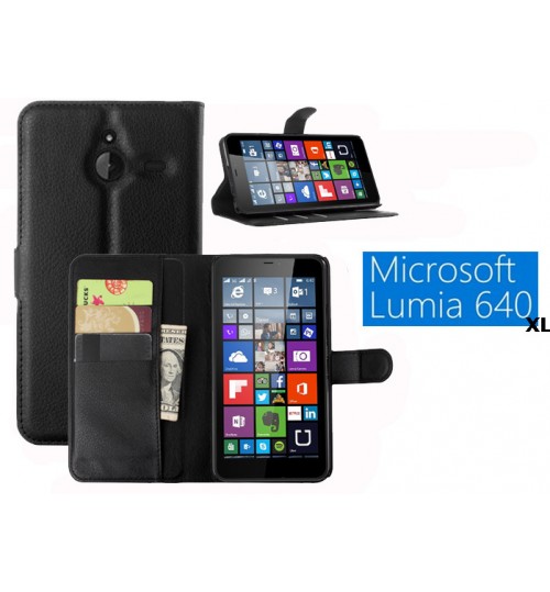 Microsoft Lumia 640XL Wallet Leather Case Nokia