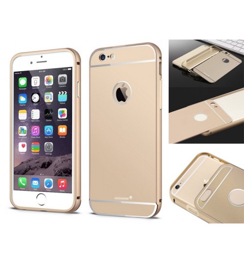 iPhone 6 case metal bumper w back case+Combo