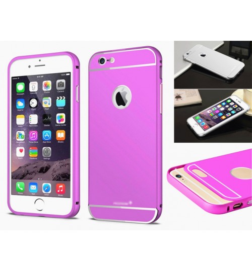 iPhone 6 case metal bumper w back case+Combo