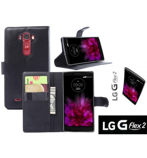 LG G Flex 2 Case Wallet leather cover case
