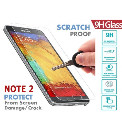 Galaxy NOTE 2 tempered Glass Protector Samsung