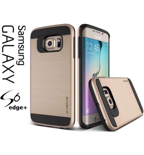 Galaxy S6 edge+ impact proof hybrid case brushed