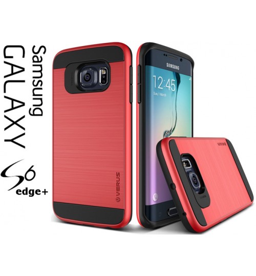 Galaxy S6 edge+ impact proof hybrid case brushed