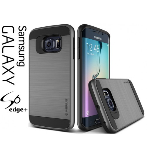 Galaxy S6 edge+ impact proof hybrid case brushed
