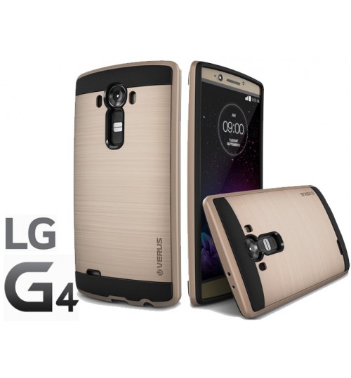 LG G4 impact proof hybrid case brushed