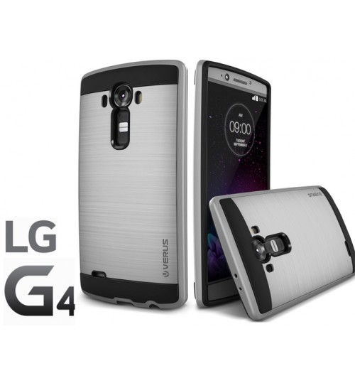 LG G4 impact proof hybrid case brushed