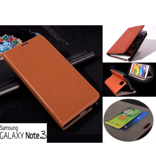 Samsung Galaxy Note 3 Case wallet leather