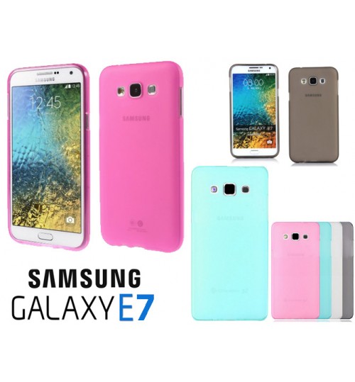 Samsung Galaxy E7 case TPU Soft Gel Case+Pen