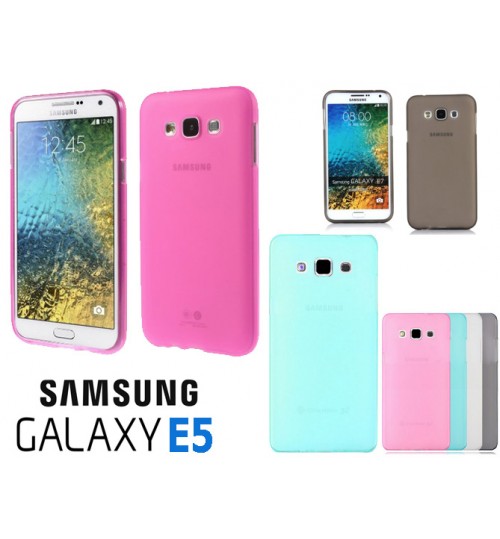 Samsung Galaxy E5 case TPU Soft Gel Case+Pen