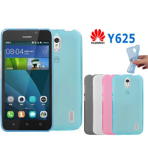 Huawei Y625 case TPU Soft Gel Case+Pen