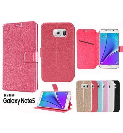 Galaxy Note 5 case luxury slim flip case+combo