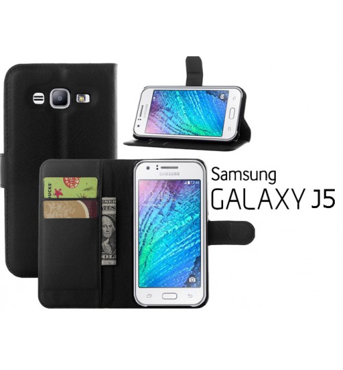 Samsung Galaxy J5 case wallet leather case
