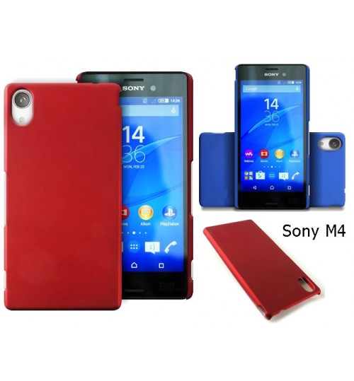 Sony Xperia M4 Aqua Slim hard case +Pen