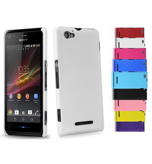 Sony Xperia M C1905 Slim hard case +Pen