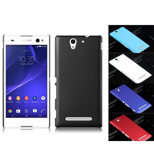 Sony Xperia C3 D2533 Slim hard case +Pen