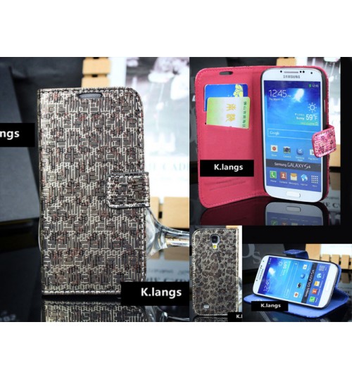 Samsung Galaxy S4 case luxury slim wallet case