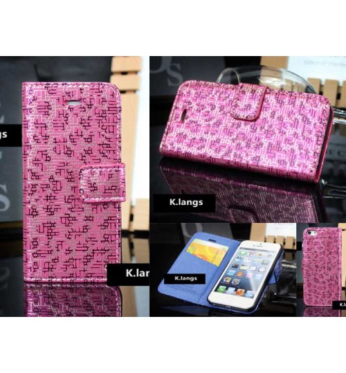 iPhone 5 5s case luxury slim wallet case