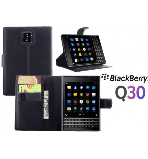 Blackberry Passport Wallet Leather Case Cover