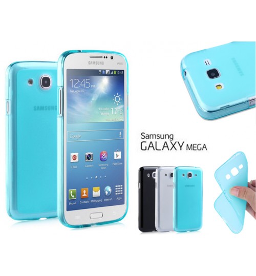 Samsung Galaxy Mega 5.8 case TPU Soft Gel Case+Pen