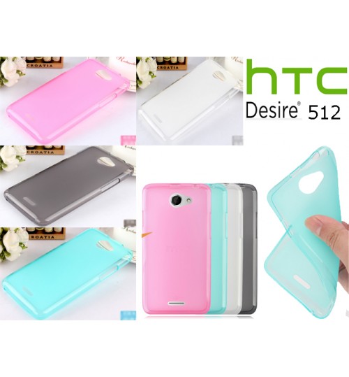 HTC desire 516 case TPU Soft Gel Case+Pen