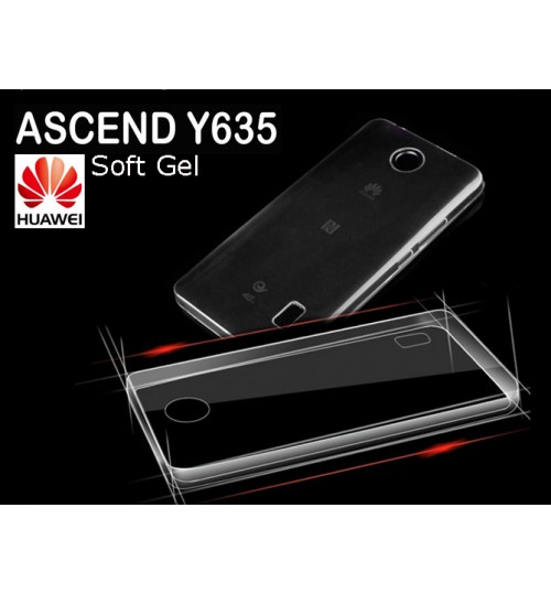 Huawei Y635 case clear gel Ultra Thin+Pen