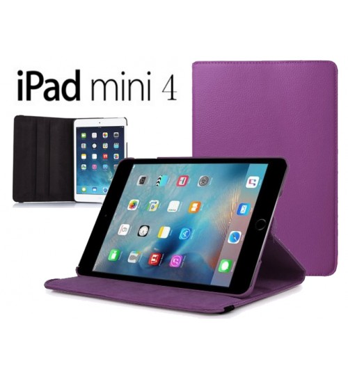 iPad Mini 4 Leather Flip Case+Pen