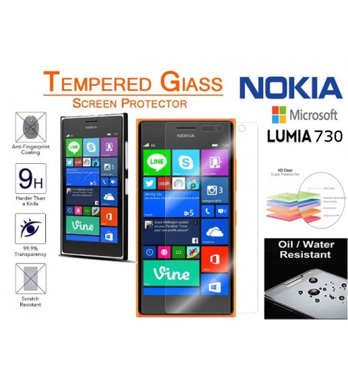 Microsoft 730 735  tempered Glass Protector Film