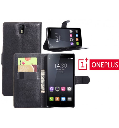 OnePlus One wallet leather case+Pen
