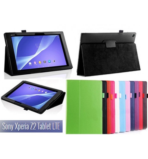 Sony Xperia Z2 Tablet  leather case+Combo