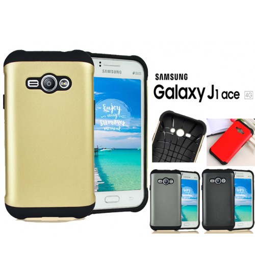 Samsung Galaxy J1 ACE impact proof hard case+Pen