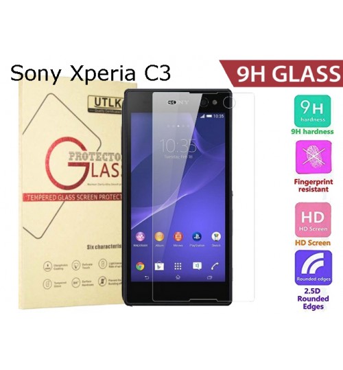 Sony Xperia C3 tempered Glass Protector Film