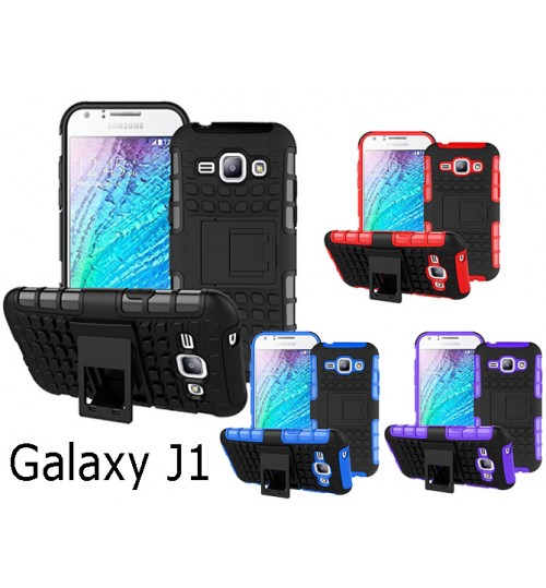 Galaxy  J1 Case Heavy Duty Hybrid Kickstand+Combo