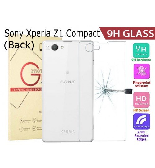 Sony Z1 Compact BACK tempered Glass Protector