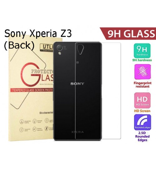 Sony Xperia Z3 BACK tempered Glass Protector Film
