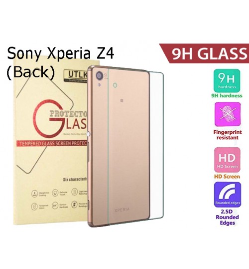Sony Xperia Z4 BACK tempered Glass Protector Film