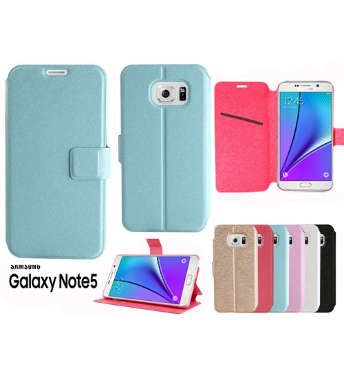 Galaxy Note 5 case luxury slim flip case+combo