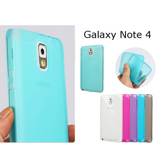 Galaxy Note 4 case TPU Soft Gel Case+Combo