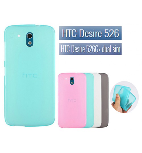 HTC Desire 526 526G+ TPU Soft Gel Case+Pen