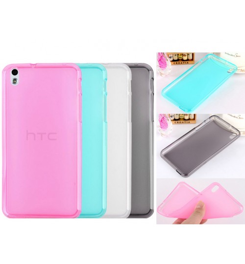 HTC Desire 816 Dual SIM TPU Soft Gel Case+Pen