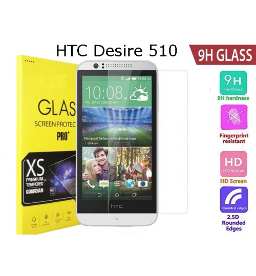 HTC Desire 510 tempered Glass Screen Protector