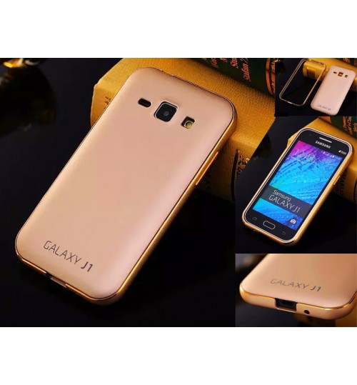 Samsung Galaxy J1 Slim Metal bumper w back case