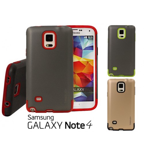 Samsung Galaxy Note 4 Dual Layer impact proof Case